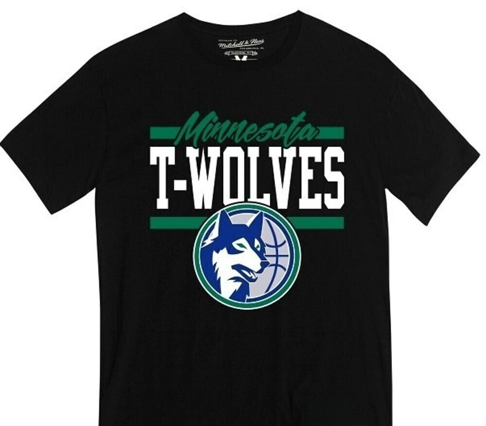 Mitchell Ness Off Season Minnesota Timberwolves Tee Gift For Fan